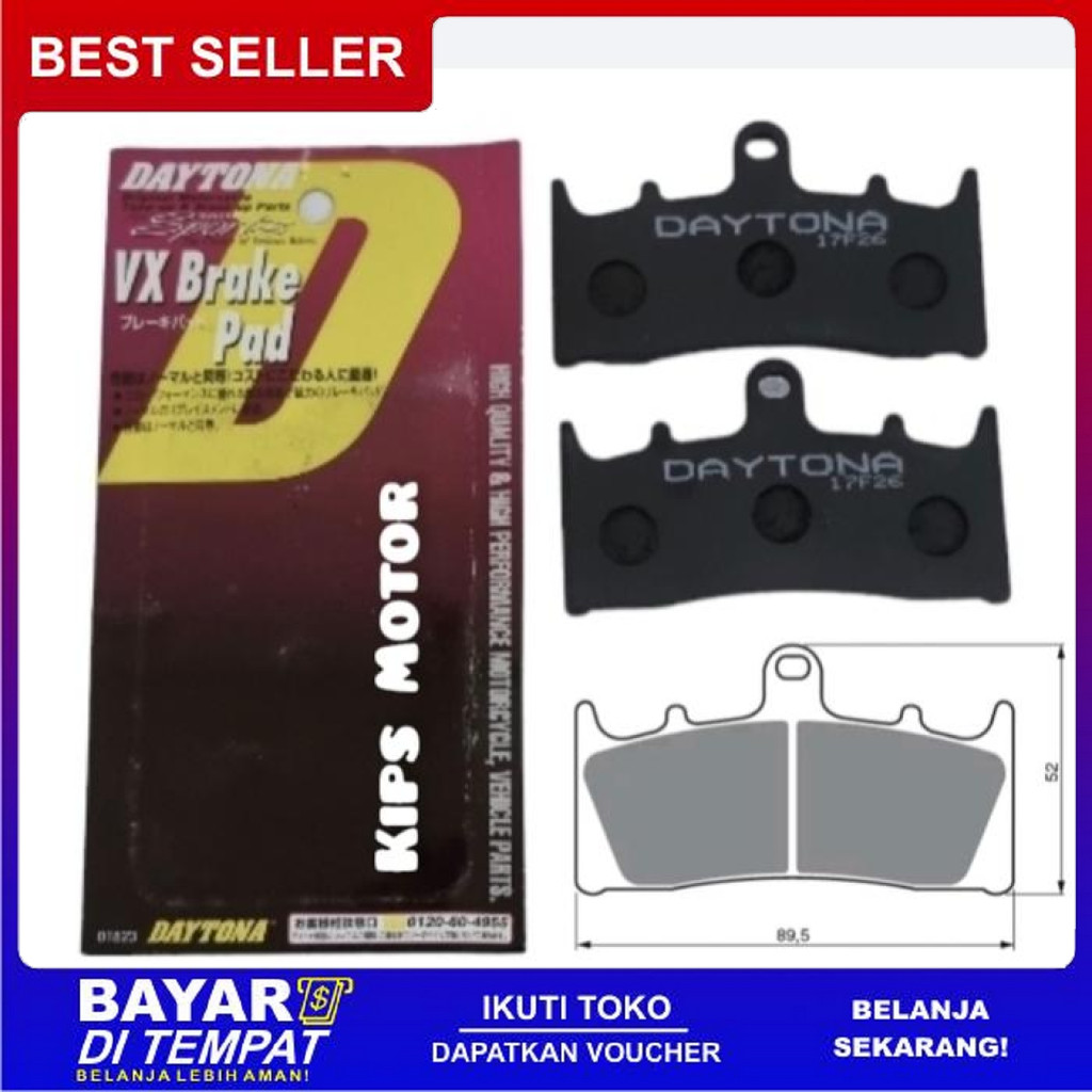 FREE ONGKIR KAMPAS REM DEPAN TOKICO 6 PISTON GSX GSXR 750 1000 1300 HAYABUSA BISA COD