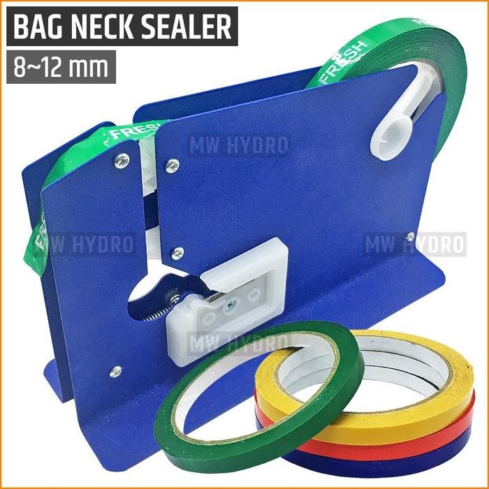 

Bag Neck Sealer - Alat Ikat Plastik Buah - Dispenser Selotip / Lakban