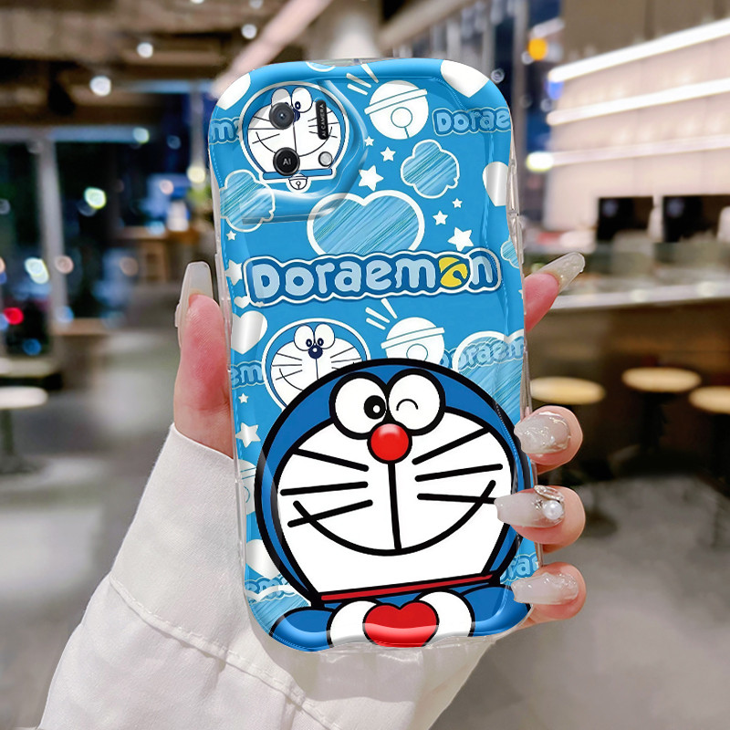 Casing Hp Untuk OPPO A16K OPPO A16E Case Kasing Kucing robot kartun Softcase Anti Drop Kesing Siliko