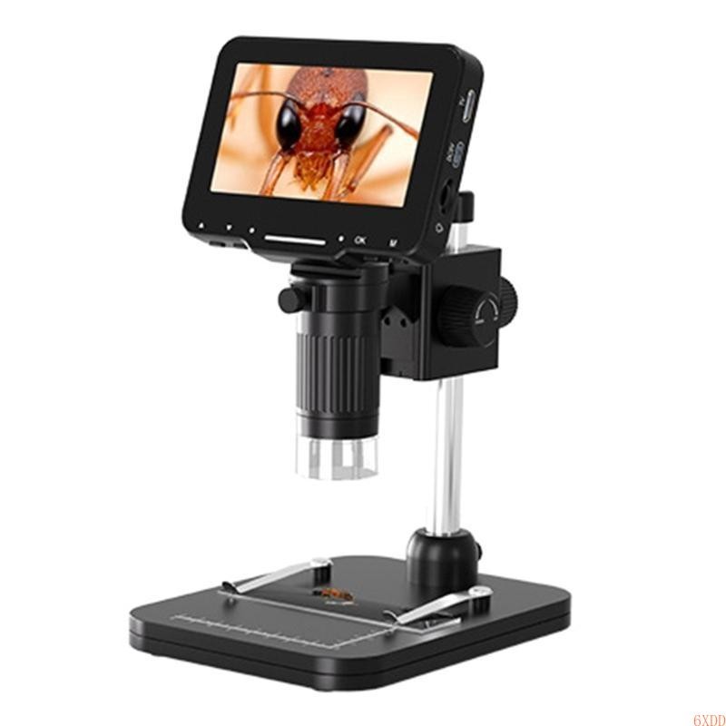 6Xdd Coin Microscope Magnifier Lcd Digital Microscope Usb Stereo Microscope Camera