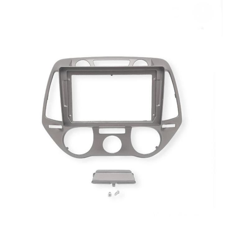 Frame Head Unit Android 9 Inch Hyundai I20 I-20 2008 - 2012 Manual Ac