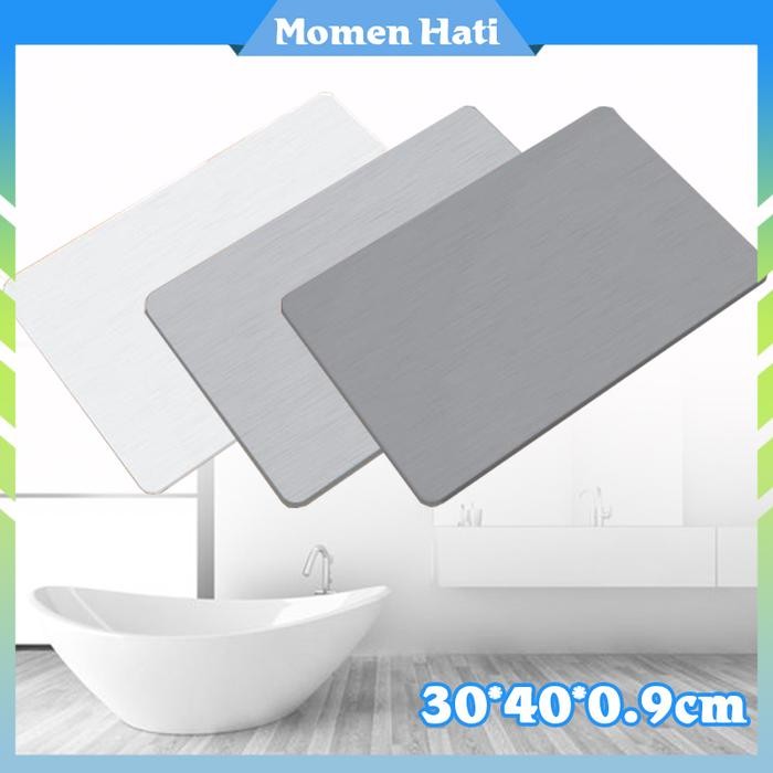 ASLI Keset Diatomite Anti Bau Cepat Kering Keset Anti Slip M READY STOCK