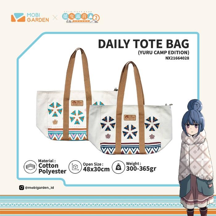 BEST SELLER Tas Serbaguna Mobi Garden NX21664028 Yuru Camp Daily Tote Bag