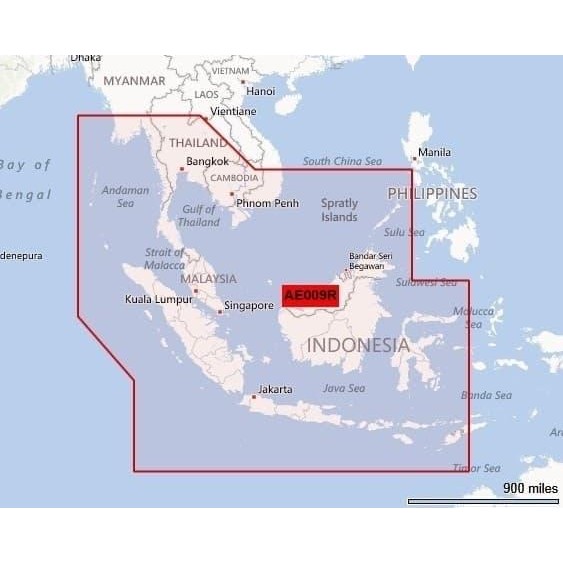 

PROMO! PETA LAUT Bluechart G2 indonesia bagian barat AE009R dalam SD Card 4GB