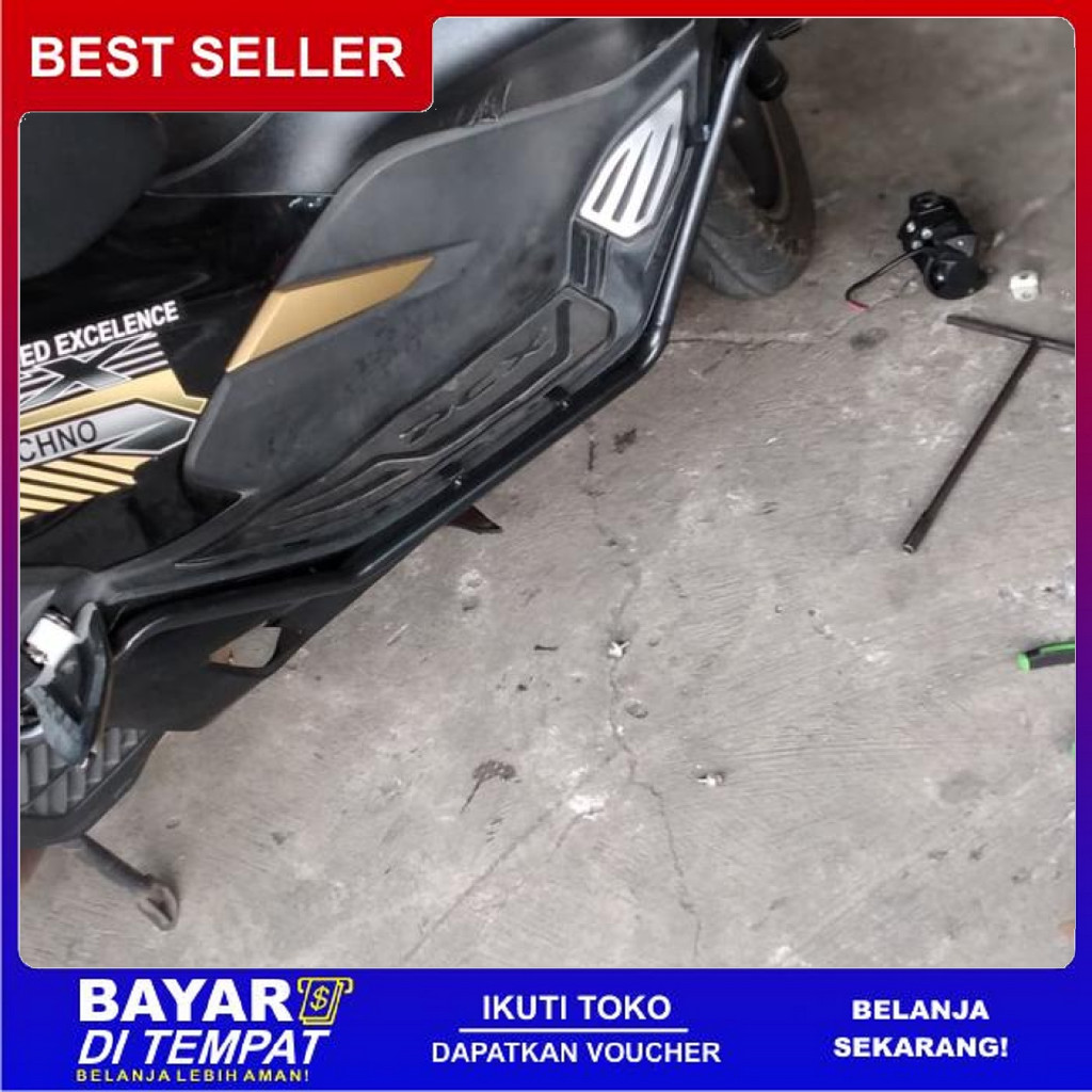 FREE ONGKIR BESI CRASHBAR PCX TUBULAR DUDUKAN LAMPU PELINDUNG BODY NEW PCX 150 160 ADV XMAX VARIO