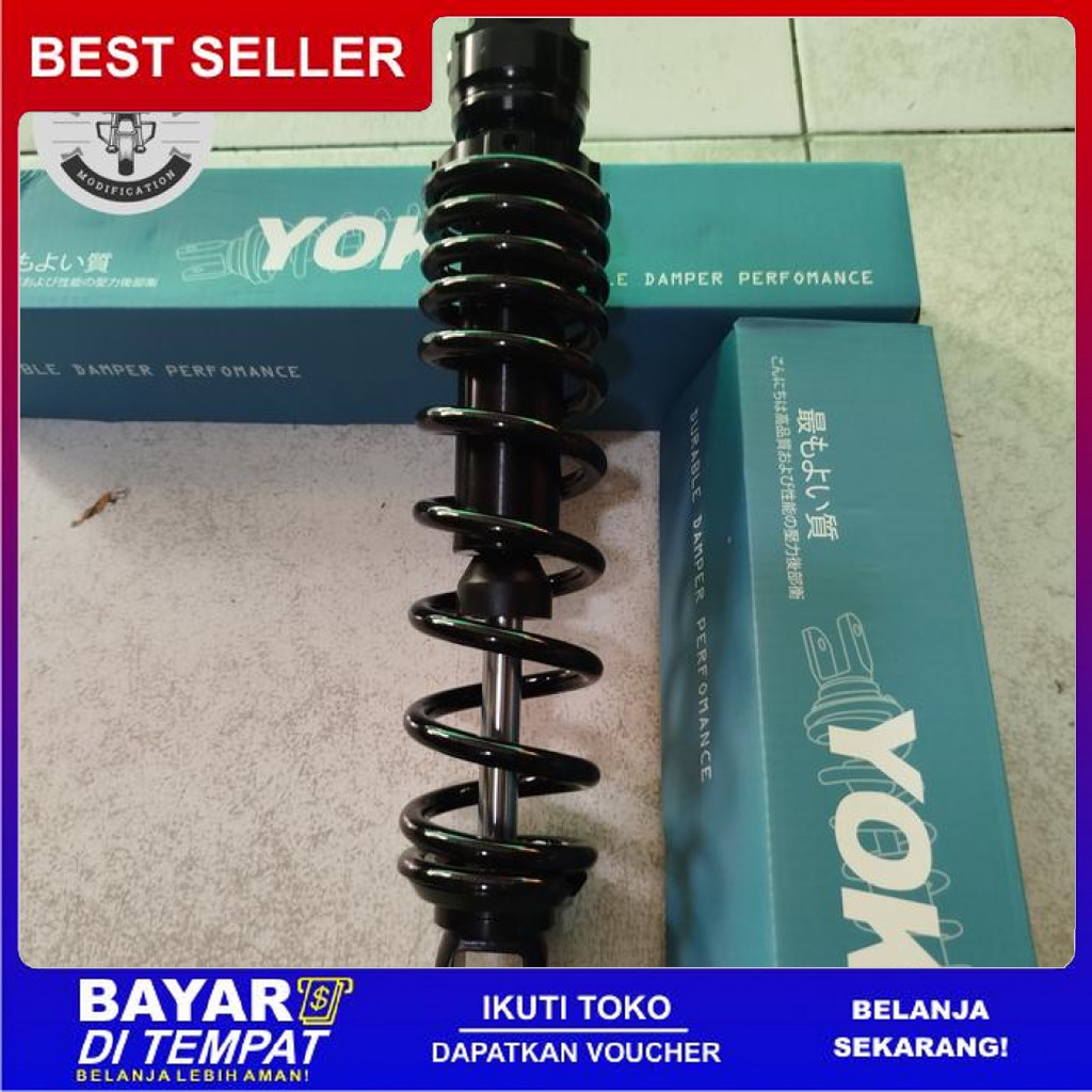 FREE ONGKIR SHOCKBREAKER YOKO 048 NON TABUNG MIO BEAT SCOOPY GENIO VARIO 125 150 BISA COD