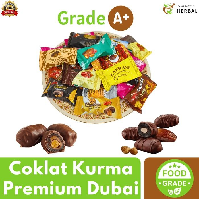 

Coklat Kurma Almond Arab Asli Mix 250Gr Untuk Lebaran Oleh2 Haji Umroh