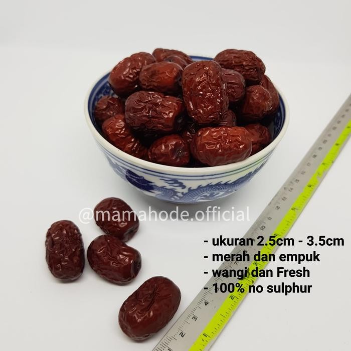 

PROMO ! ANGCO / KURMA MERAH / RED DATES 500GR