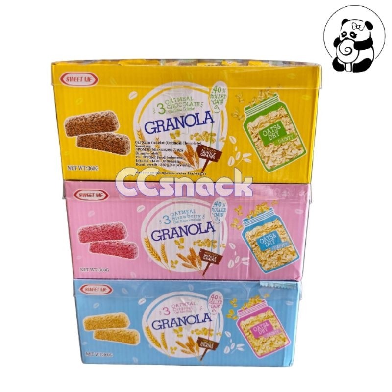 

Sweet Me Granola Box Isi 60 Tanpa Gula ranjani modi