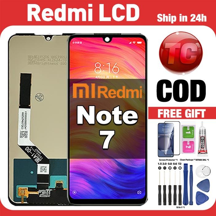 ORIGINAL LCD REDMI NOTE 7 FULLSET ORI ASLI LAYAR HP TOUCHSCREEN SENTUH VERSI TINGGI COD