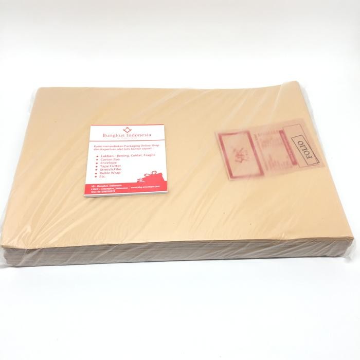 

AMPLOP COKLAT FOLIO ISI 100 KODE 329