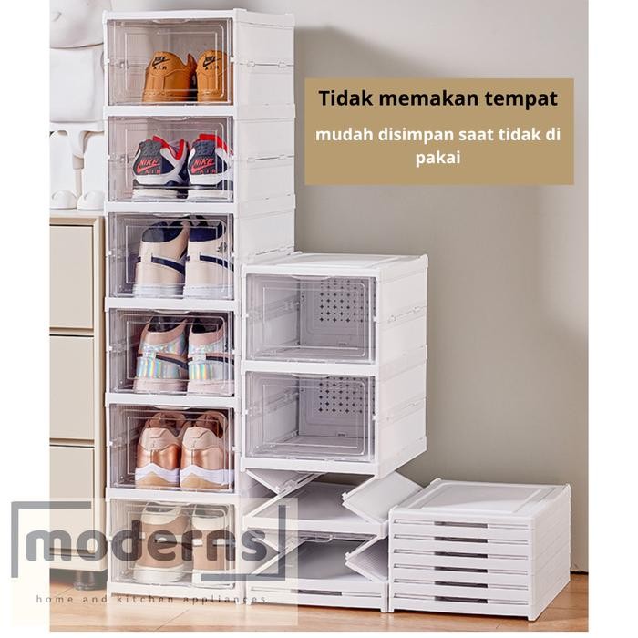 BEST SELLER RAK SEPATU LEMARI PLASTIK SUSUN RAK SEPATU SUSUN LEMARI SEPATU TERMURAH