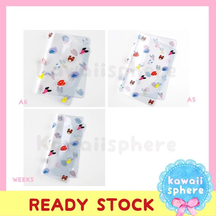 

Hobonichi Cover on Cover Keiko Shibata (Dog Ears Fluttering in the Wind) A6 Original / A5 Cousin /