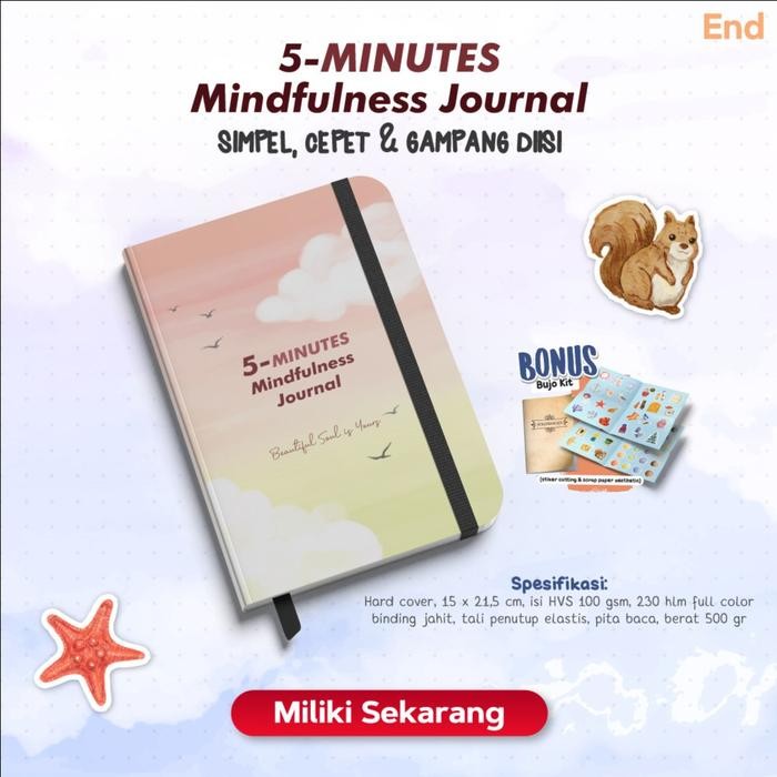 

Buku Saleha Planner dan Jurnal Muslimah: 5 Minutes Mindfulness Journal