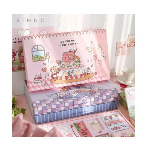 

Diary Set Kit - Journal Kit Set - Kado Valentine - Kado Ulang Tahun - Agenda Aesthetic