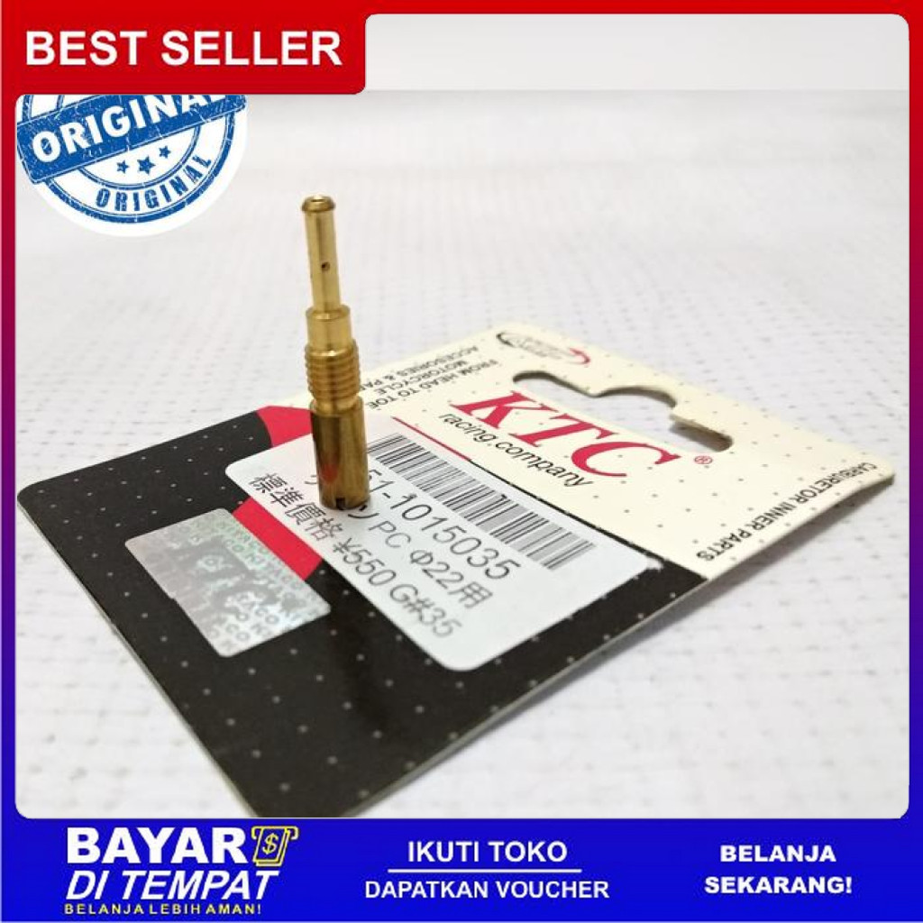 FREE ONGKIR PILOT JET SUPRA X SUPRA X 125 KHARISMA KTC BISA COD