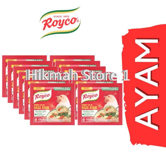 

(Allthebest) Royko ayam 1 renceng / Royko Rasa Sapi 1 Renceng 12 Sachet x 9gram