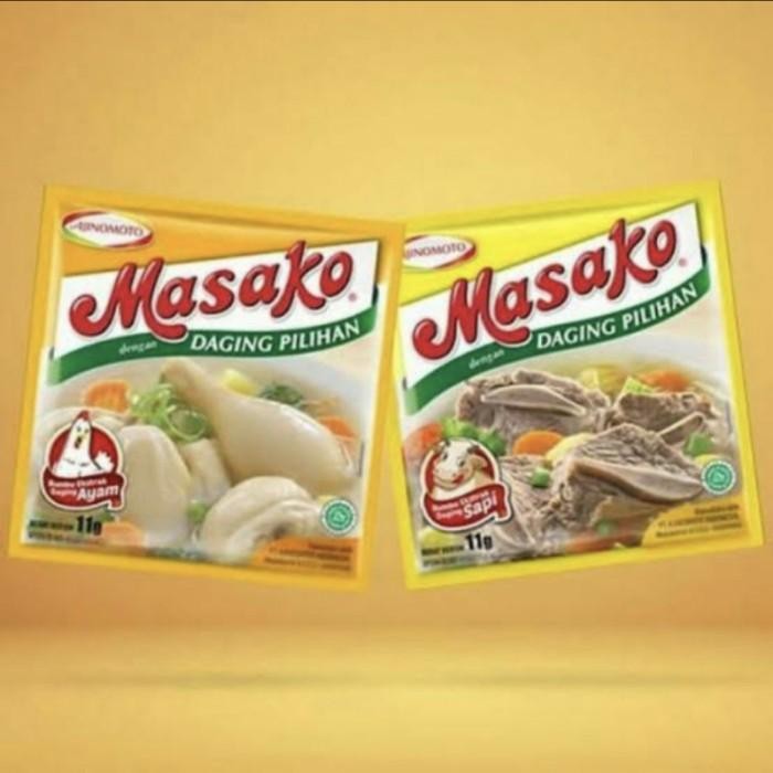 

(Allthebest) Masako ayam sapi renceng isi 12 sachet pcs renteng