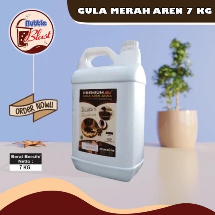 

(Allthebest) GULA MERAH/GULA JAWA CAIR 7Kg LEBIH MANIS TANPA BAHAN PENGAWET