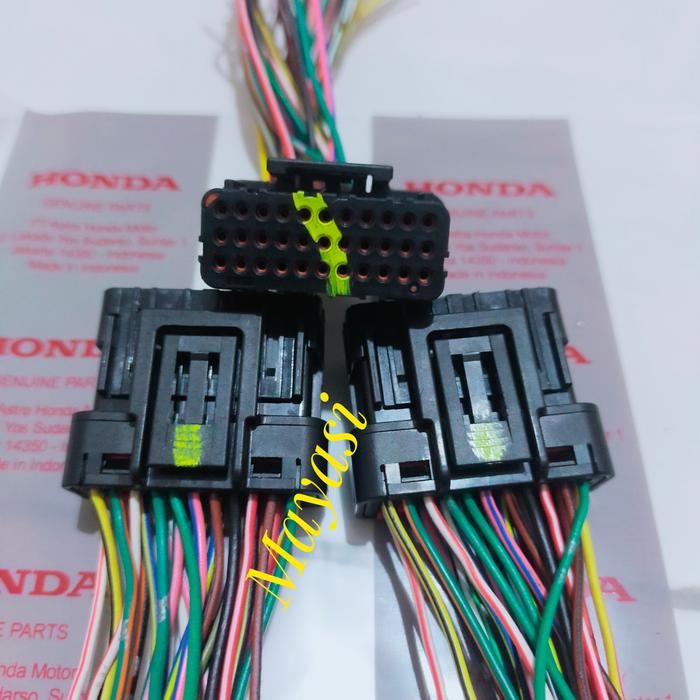 TERLARIS SOKET ECU ECM HONDA BEAT ECO ISS KODE ECU K81 -N11,K81 N62 2017-2019.