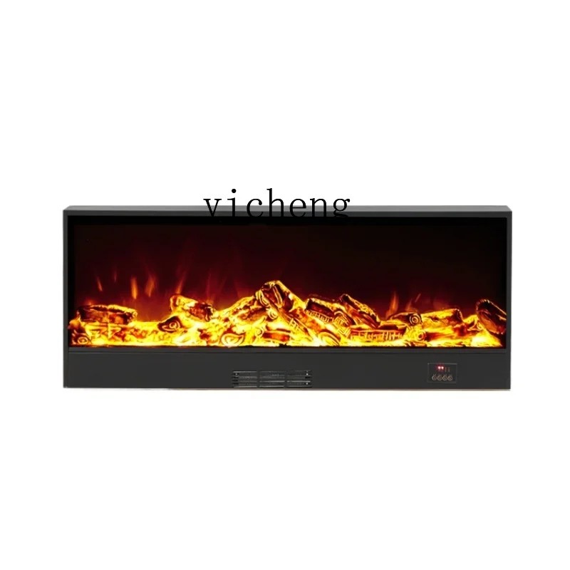 Tqh Electronic Fireplace Decoration Embedded Fireplace Core Simulation Flame Electric Fireplace