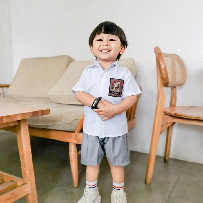 (Expert) Baju Set Kostum Sekolah Anak 1-3 th Seragam SD SMP SMA Osis Bayi Laki
