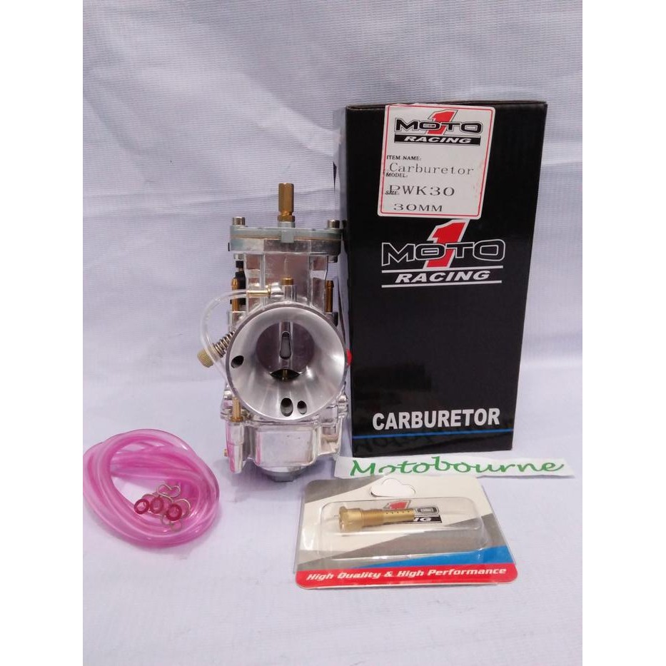 Karbulator Moto1 PWK30 KARBU Pwk 30 Nickel MOTO 1 Racing