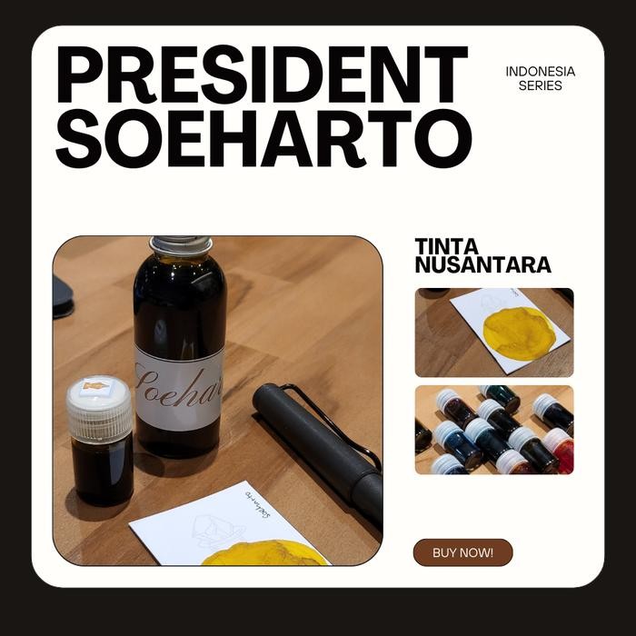 

PROMO! Tinta Kaligrafi & Fountain Pen - President Soeharto