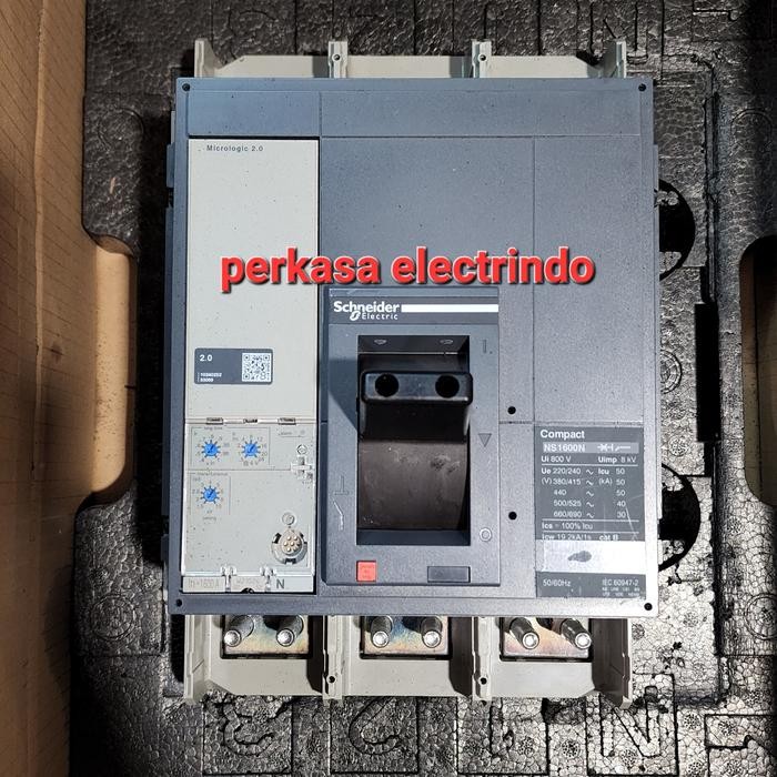 Hemat Mccb Schneider Ns1600N 3P 1600A Compact Mccb Schneider 50Ka