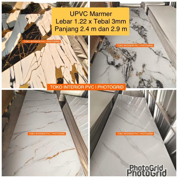 Pvc Marmer Dinding Panel Pvc Marmer Terbaru