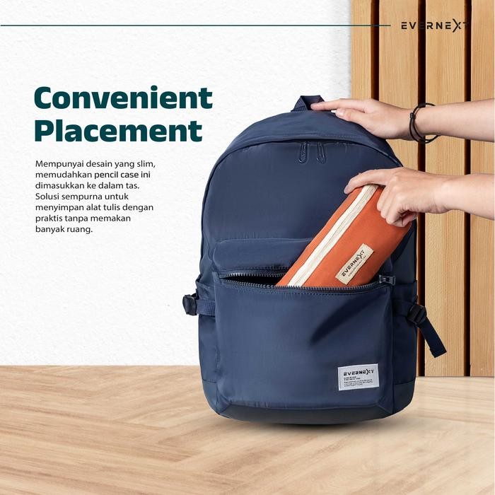 

EVERNEXT Pencil Case Funny Tempat Pensil Alat Tulis Sekolah Kantor Kuliah Traveling Organizer