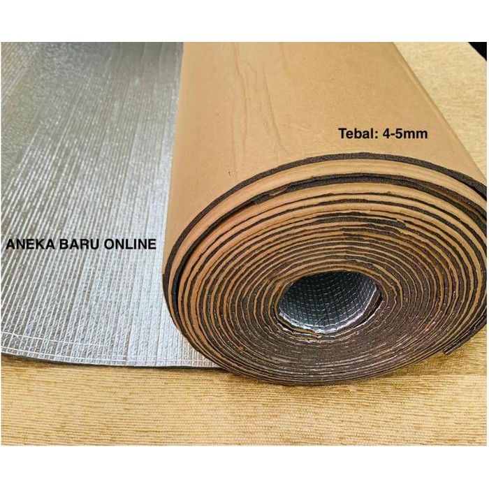 TOP THERMAL FOAM ALUMINIUM FOIL/ PEREDAM PANAS SUARA KAP MESIN MOBIL /ATAP