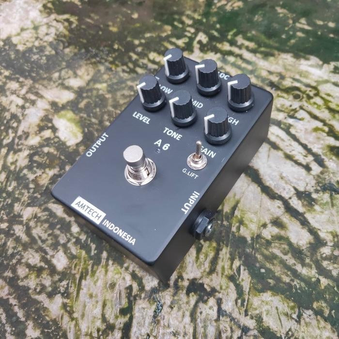 Bass Preamp Emulator AMPEG plus DI handmade AMTECH