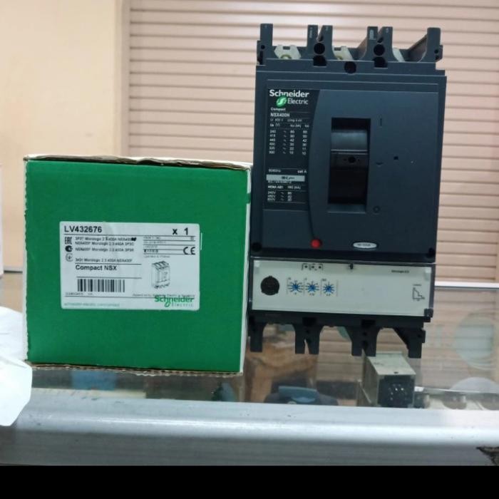 Bagus Mccb Nsx400N 400A Lv432693 Nsx 400A 3P Schneider