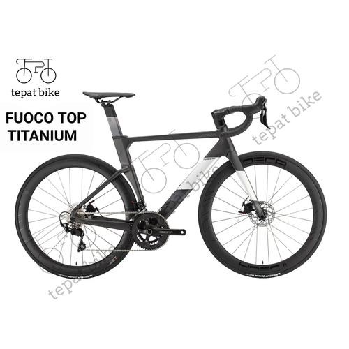 Roadbike JAVA FUOCO TOP BLACK TITANIUM R7120 24 Speed