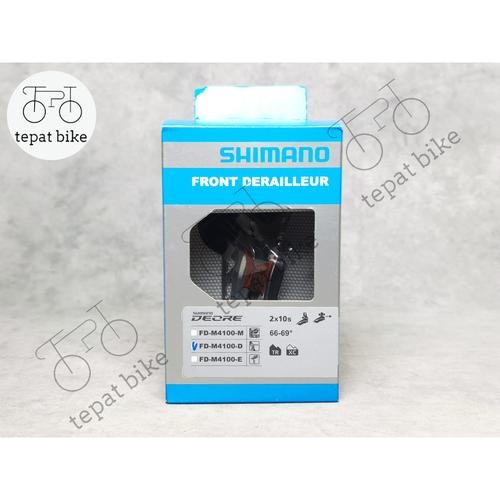 FD Shimano DEORE FD-M4100-D Direct Mount 2x10 Speed  Side Swing