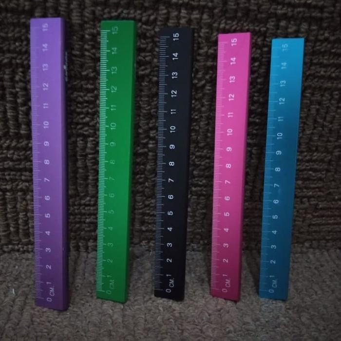 

SMIGGLE METALLIC RULER 15CM - PENGGARIS BESI SMIGGLE