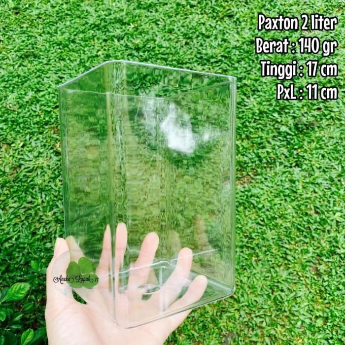 Belanja Gojek Toples Paxton 2 Liter Cupang Toples Solitaire Acrylic Clear Skr3