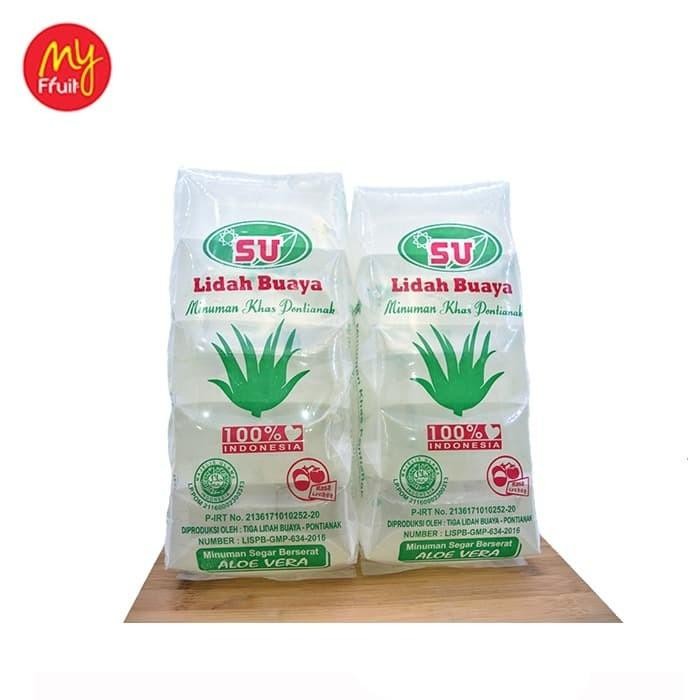 

My Fruit Su Lidah Buaya Pontianak Rasa Leci Gula Asli 1,25 Kg 5 Pack