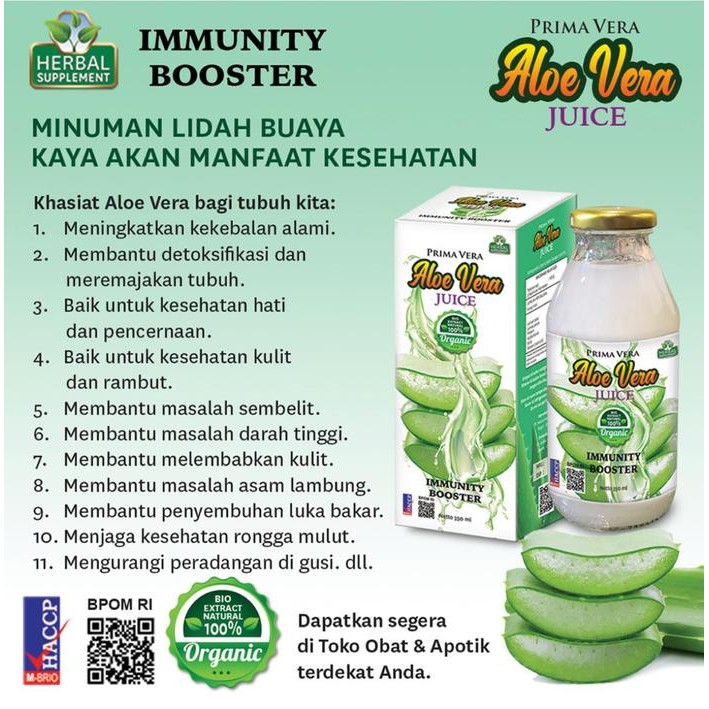 

Primavera Aloevera Juice - Jus Lidah Buaya