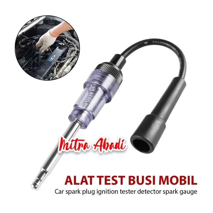 Alat Tes Busi Mobil / Alat Penguji Busi / Tester Pengapian Koil Busi / Car Spark Plug In-line