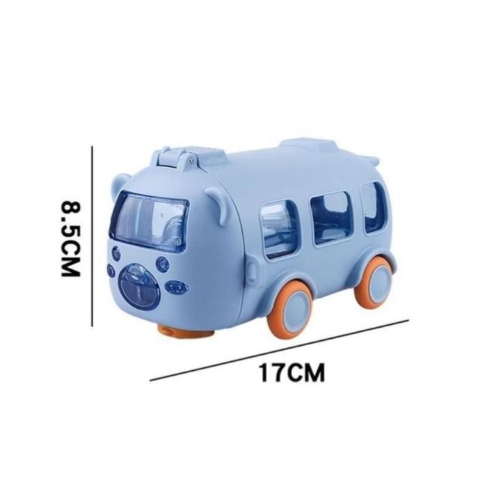 

(Expert) BOTOL MINUM KARAKTER BUS BERUANG / BOTOL MINUM MOBIL 500ML FREE STIKER DAN TALI PANJANG /