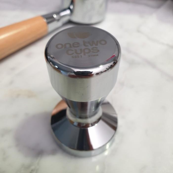 

(Expert) Tamper Coffee Stainless Steel 51mm. Temper kopi espresso