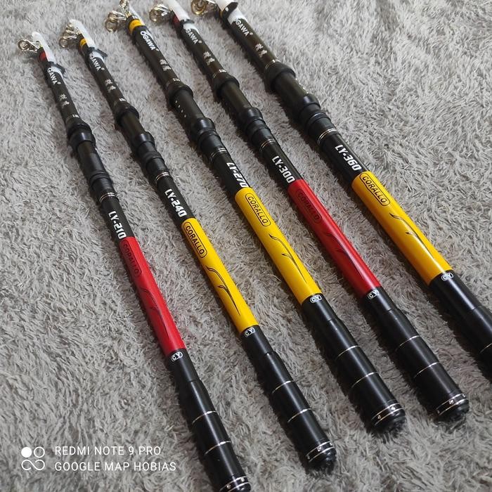 Joran Pancing Anten Ogawa Corallo 210. 240. 270. 300. 360