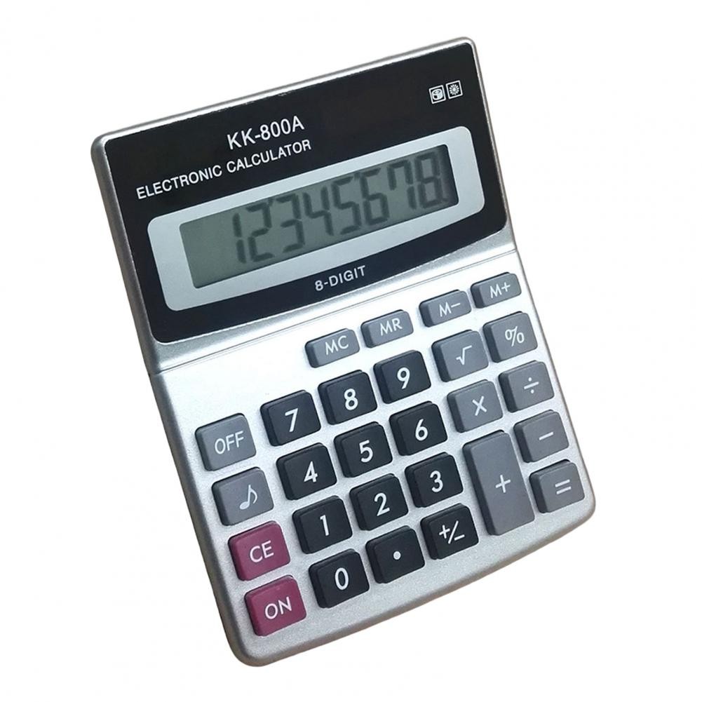 

KK-800A Helpful Finance Function Multifunctional Durable Clear Screen Electronic Calculator Basic