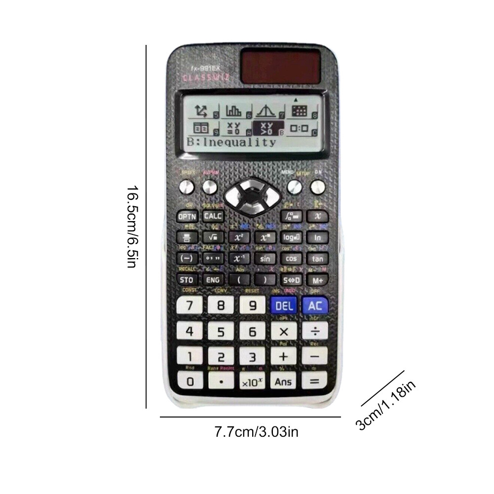 

FX-991EX Classwiz Advanced Engineering Advanced Scientific Calculator for Middle High College