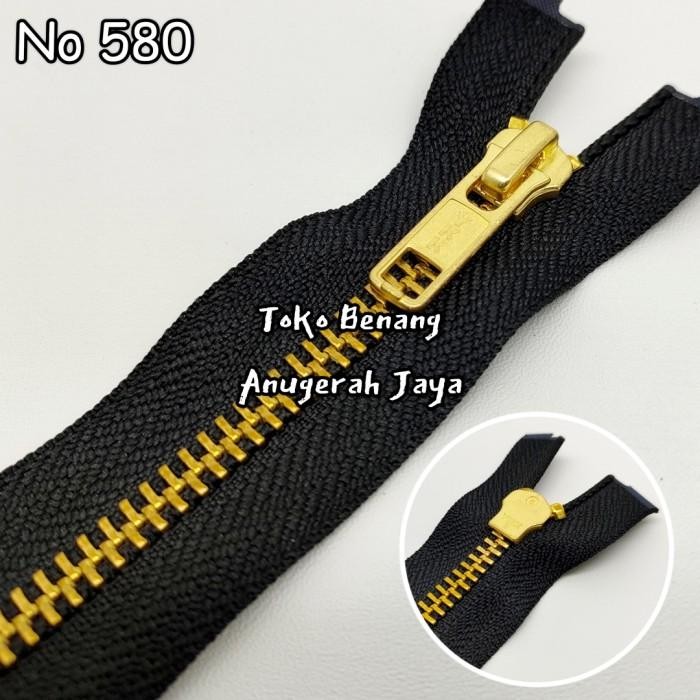 (Expert) Resleting Jaket Besi YKK 70 cm