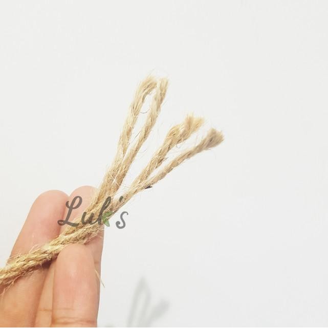 

(Expert) Tali goni 4 ply 5mm meteran - tali tambang goni - tampar goni - rami