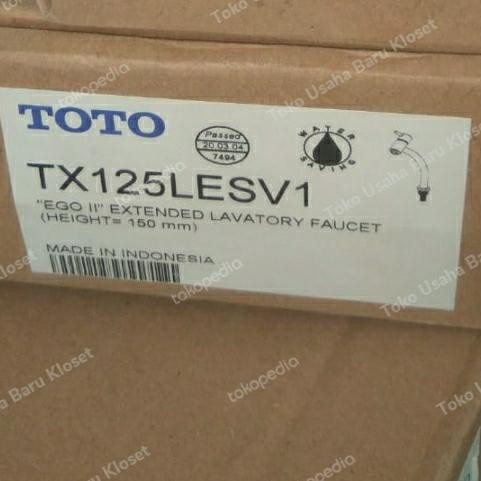Promo Kran Wastafel Toto Tx 125 Less V1 / Kran Wastafel Toto Tx125Lesv1 Cold