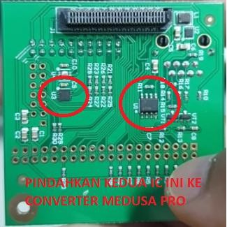 CONVERTER A4 ICFRIEND UFS-EMMC FREE ISP BUAT MEDUSA PRO II